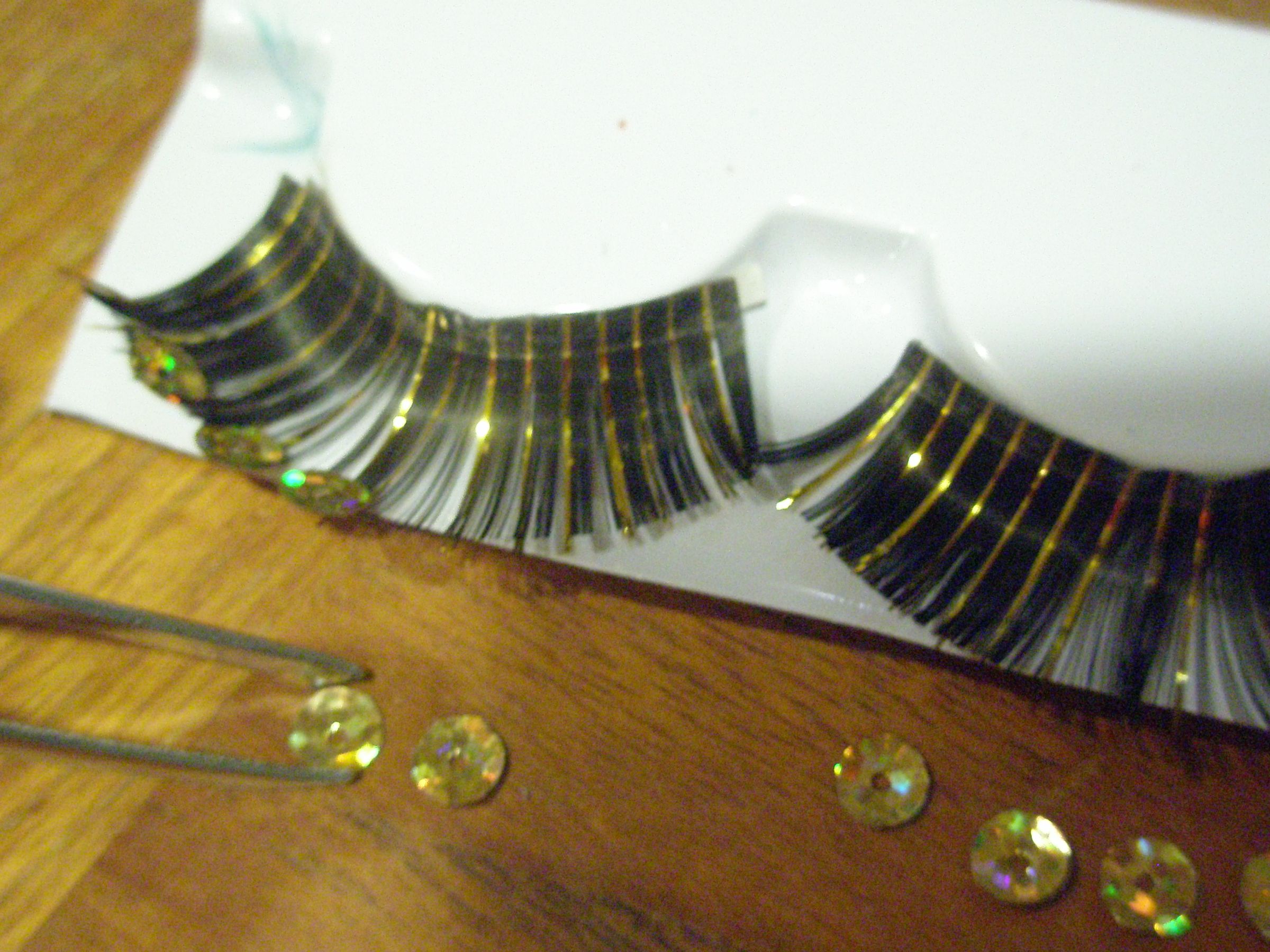 How to Make and Apply Your Own Novelty Eyelashes 5 Steps Instructables