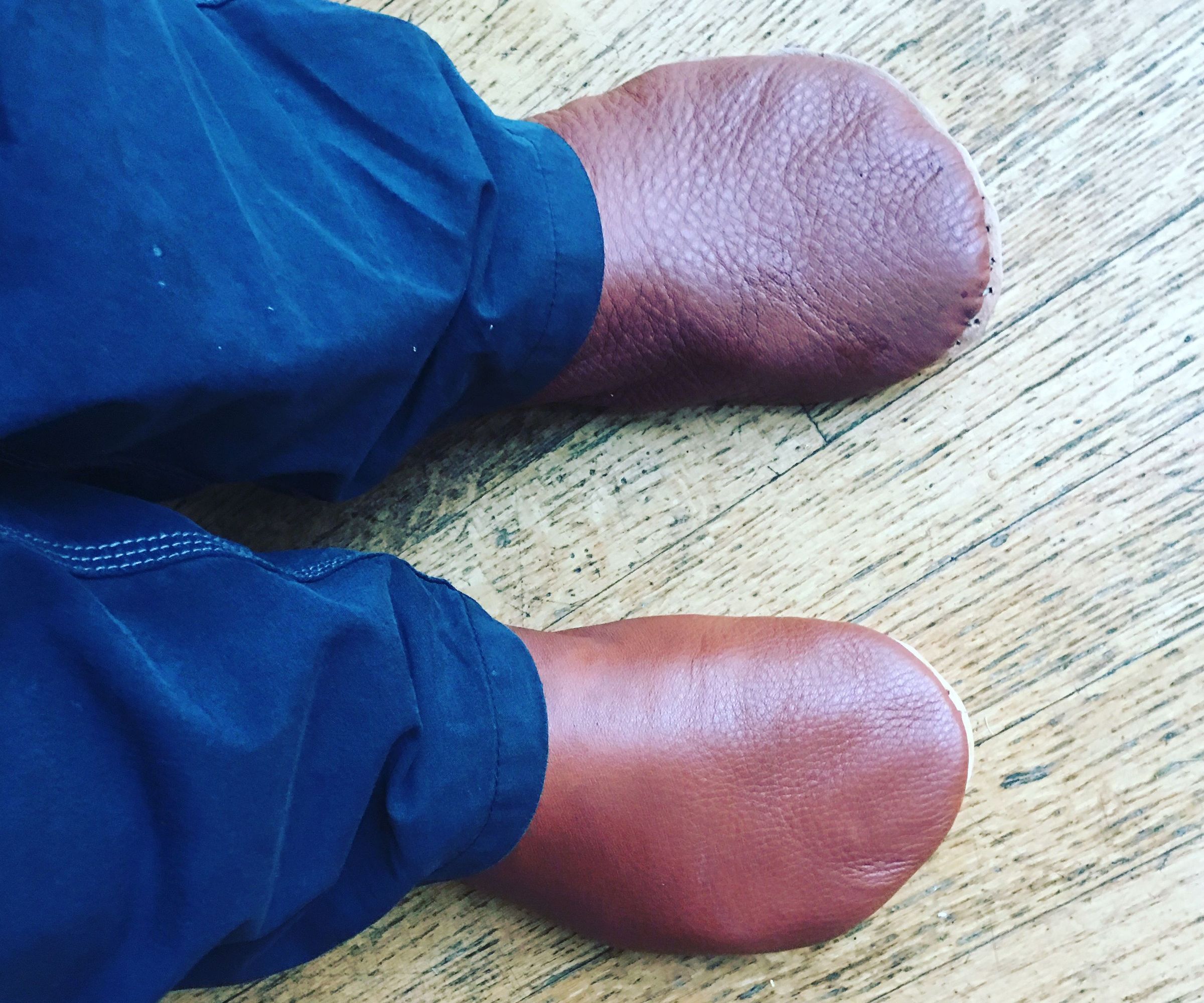 Viking Leather Turnshoes