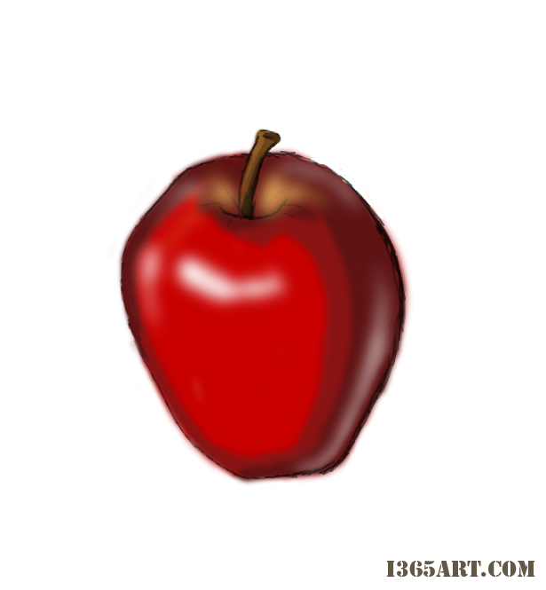 How to Draw an Apple