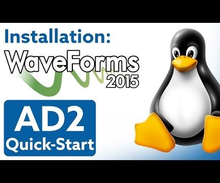 How to Install WaveForms 2015 in Linux
