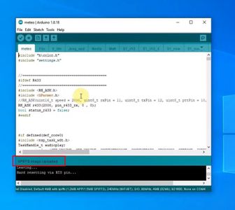 Arduino Support and Uploading the Code
