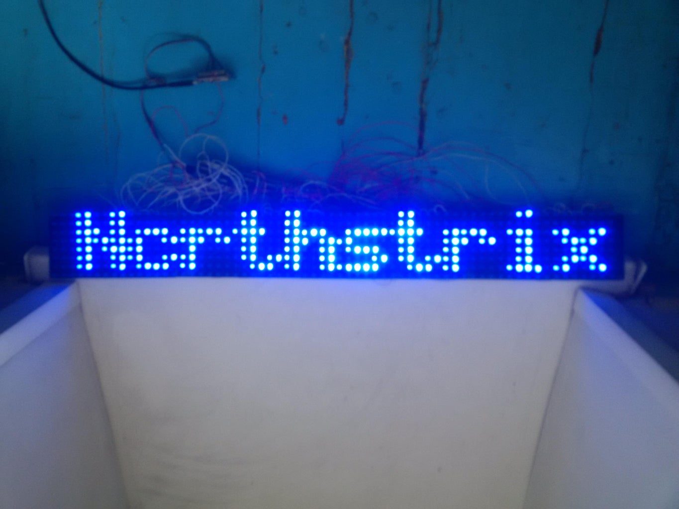 DIY LED Matrix : 8 Steps Circuit Diagram