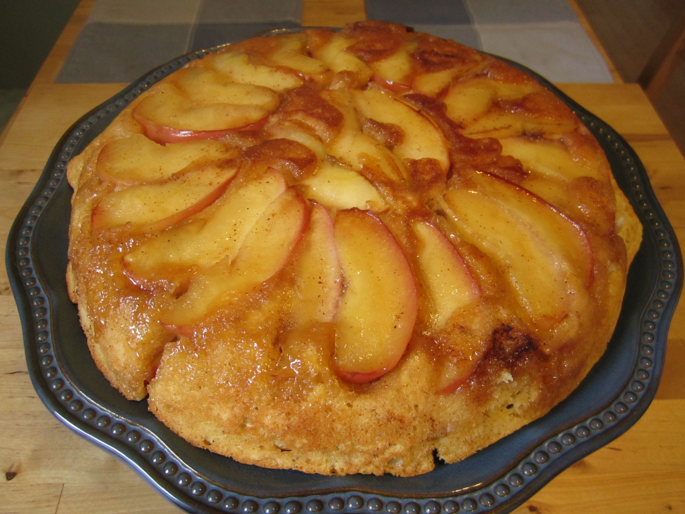 Upside-down Baked Apple Pancake