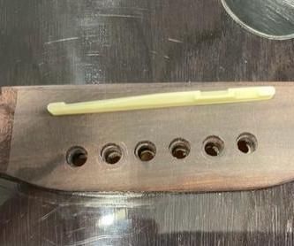 ACOUSTIC GUITAR BRIDGE REPLACEMENT