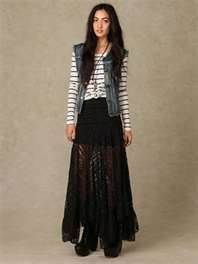 HOW TO MAKE a TRENDY MAXI SKIRT WITH LACE EASY