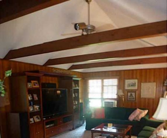 Covering Wood Paneling (Family Room Renovation)