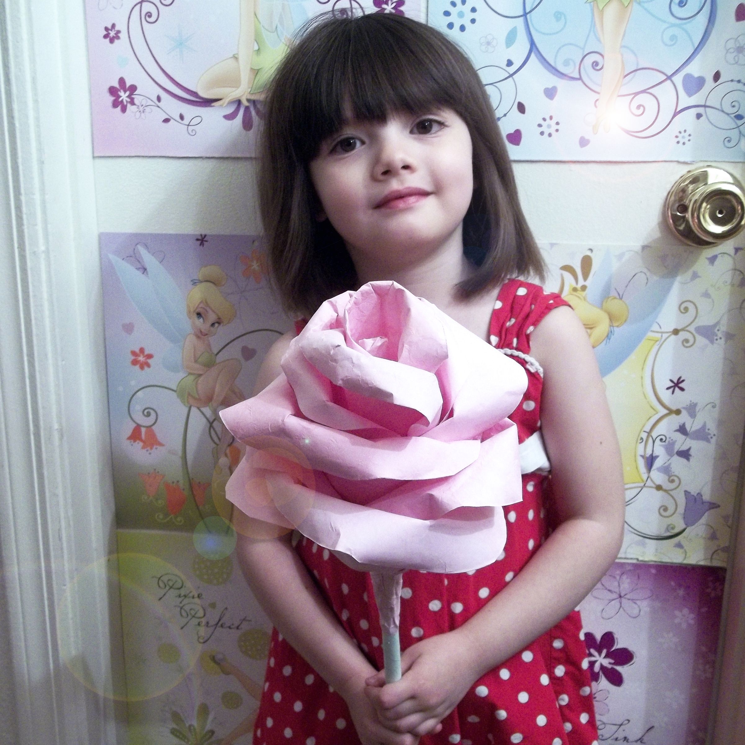 DIY Giant Paper Rose