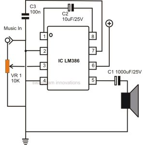 TO INCREASE THE VOLUME ADJUST THE VARIABLE RESISTOR 