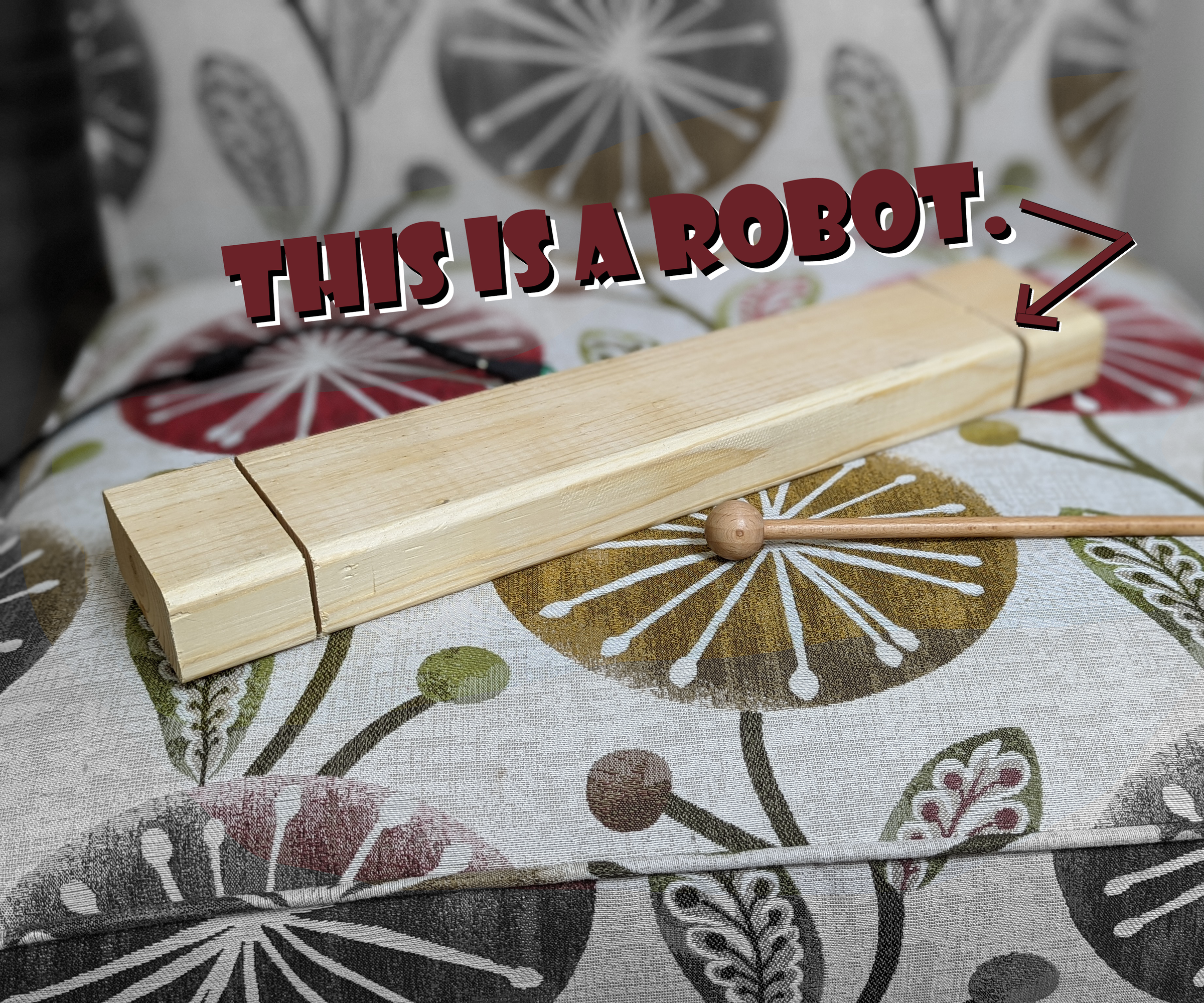 Knot: a Robotic Offcut of Scrap Lumber
