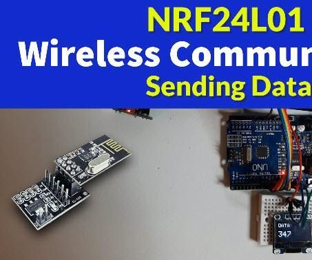Sending Data With NRF24L01 Using Arduino