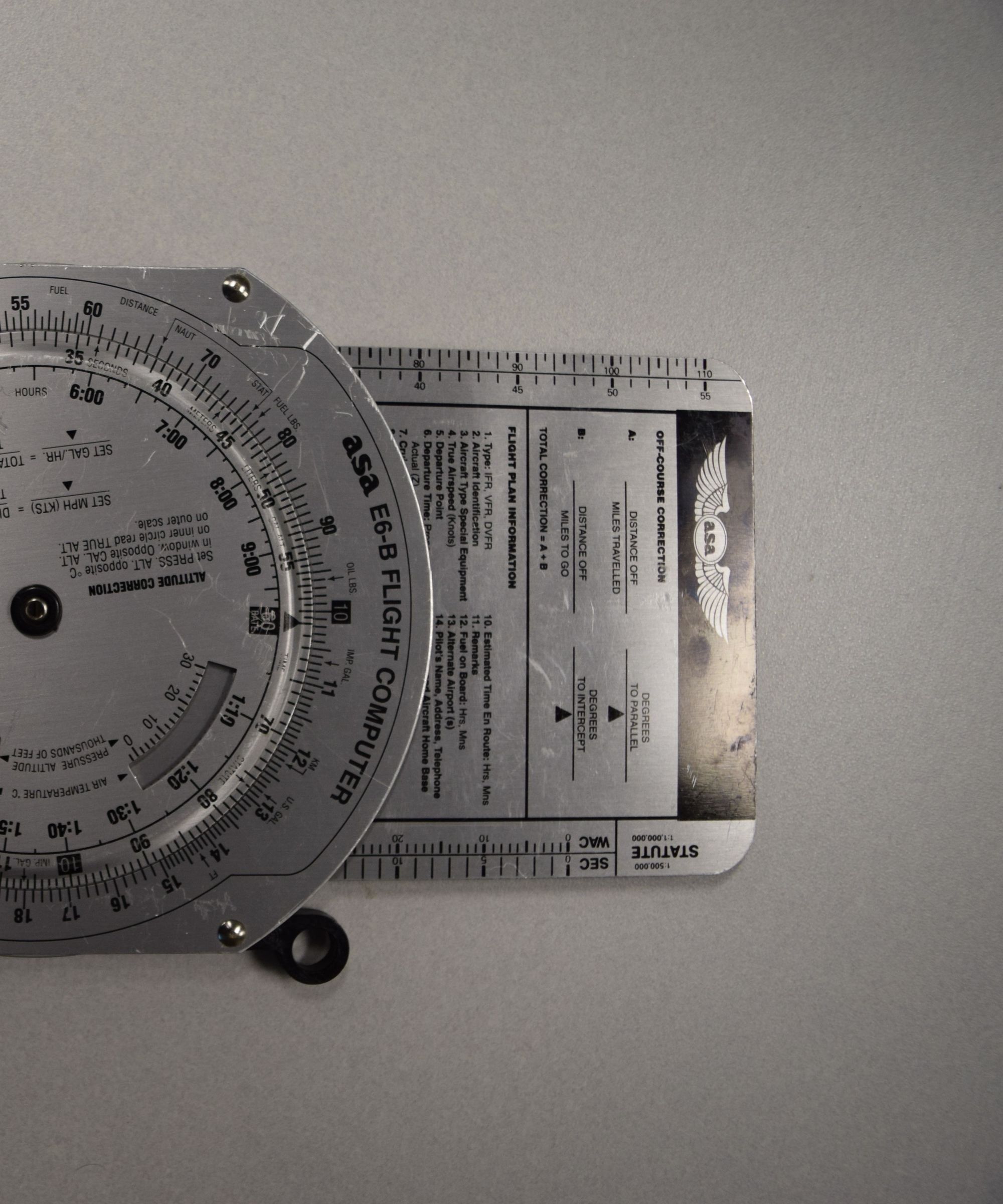 How to Calculate Time and Fuel to a Location Using an E6B