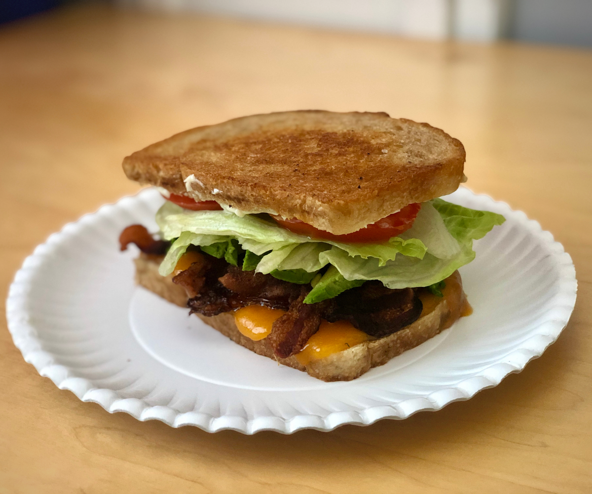 Extra Bacon-y BLT With Avocado & Fried Egg