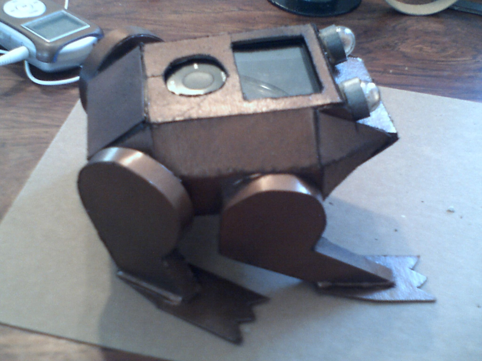 Bronze Frog With MP4 Player