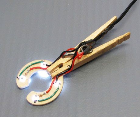 LED Ring Light for Microscopes and Loupes