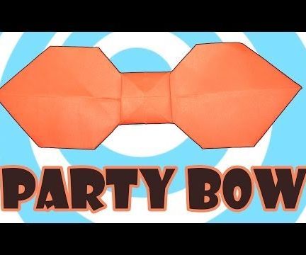Party Origami Bow