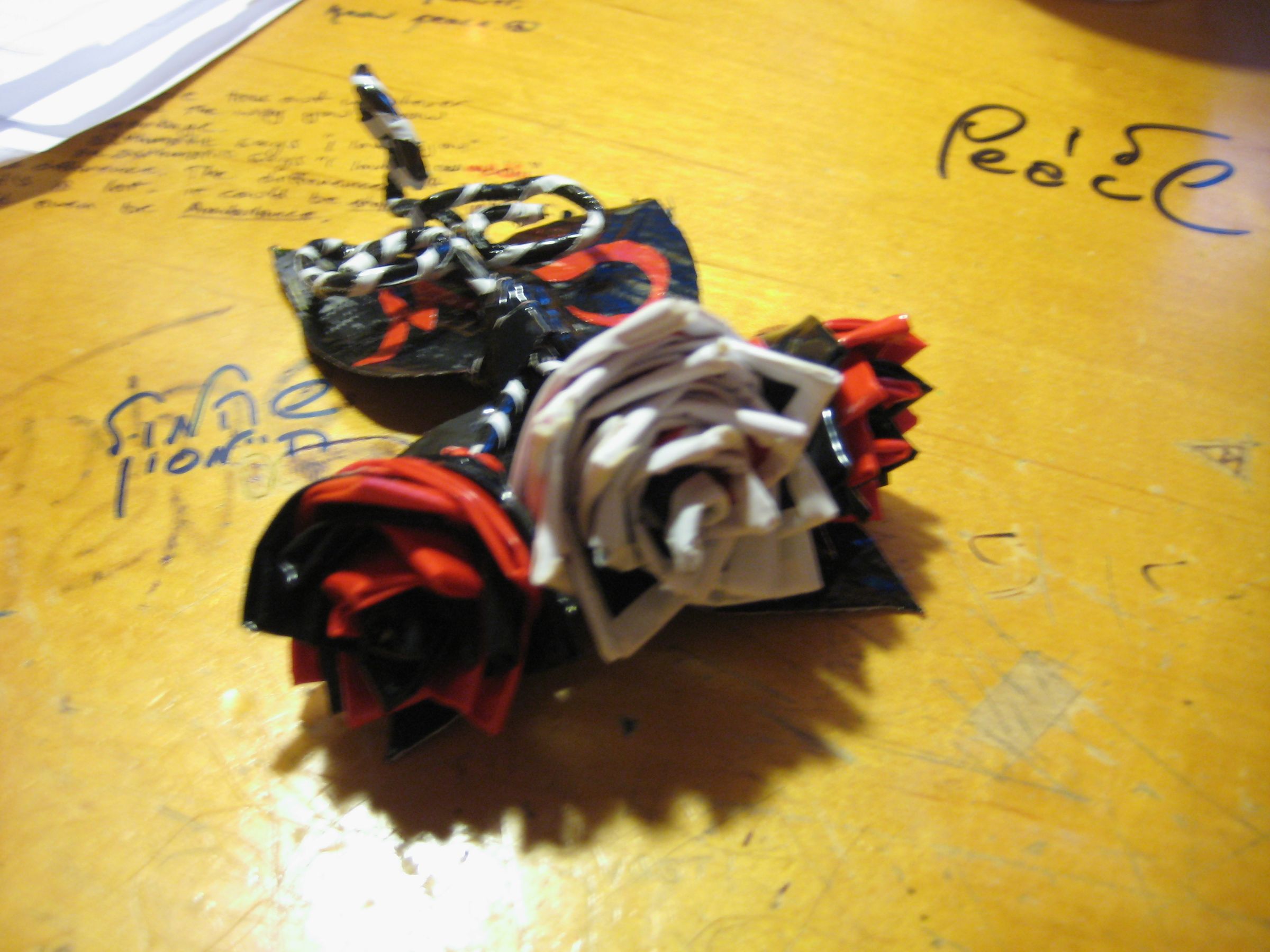 How to Make a Duct Tape Corsage and Flowers