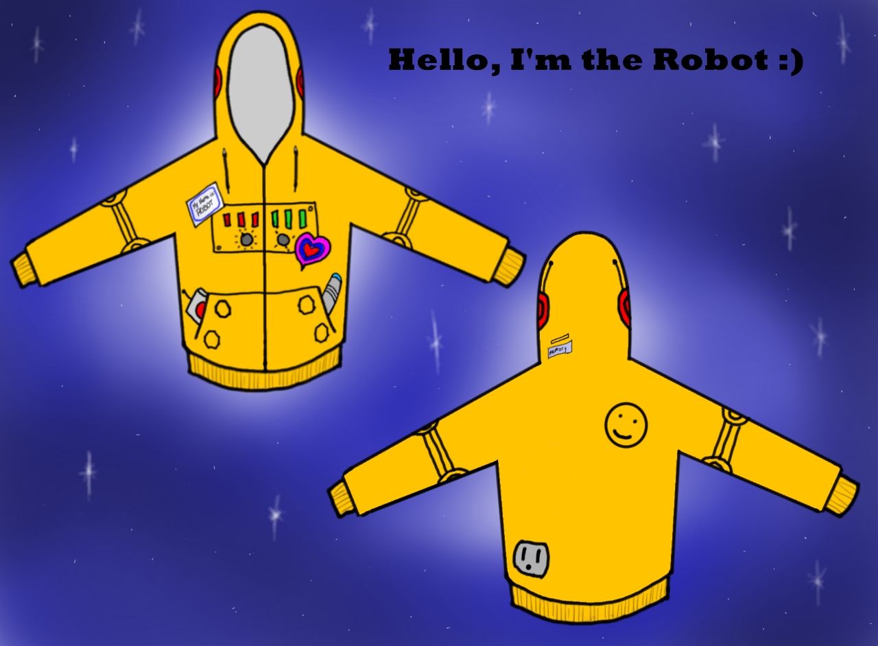 I Am the Robot! (Sketchbook Pro 6)