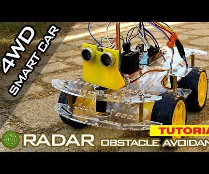 How to Make Arduino Obstacle Avoiding Robot Car With Radar