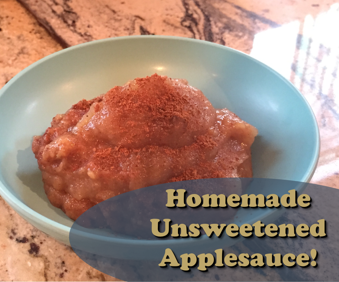 Easy 5 Ingredient Applesauce