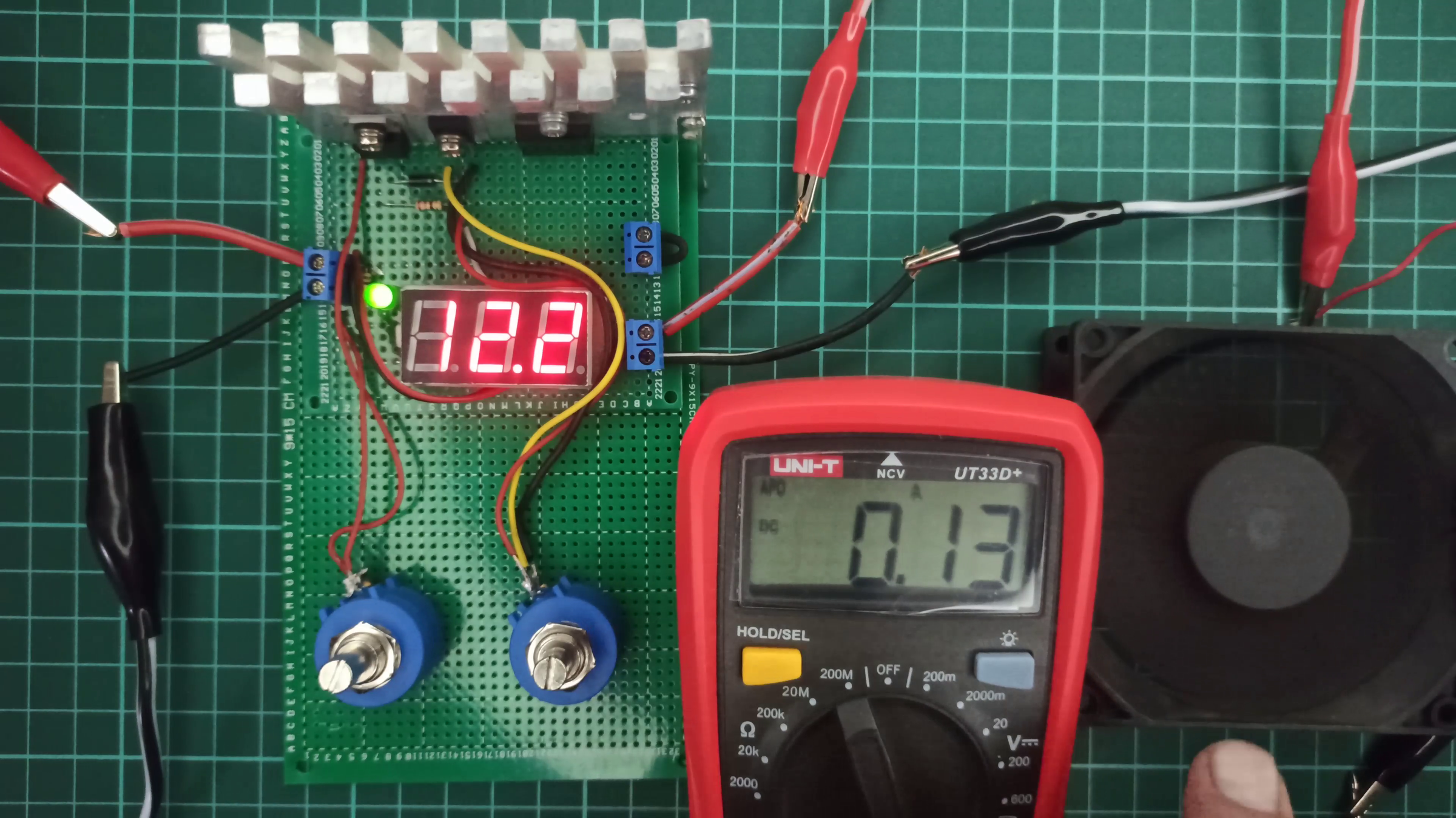 How to Make 0-30v 0-10A Variable Power Supply Adjustable Voltage and
