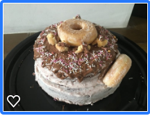Doughnut cake!