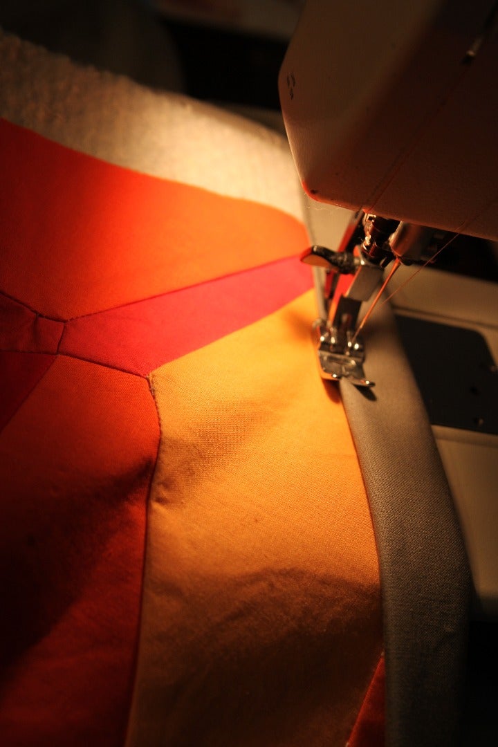 Spray Basting Your Quilt for at Home Quilting! Get to Quilting!
