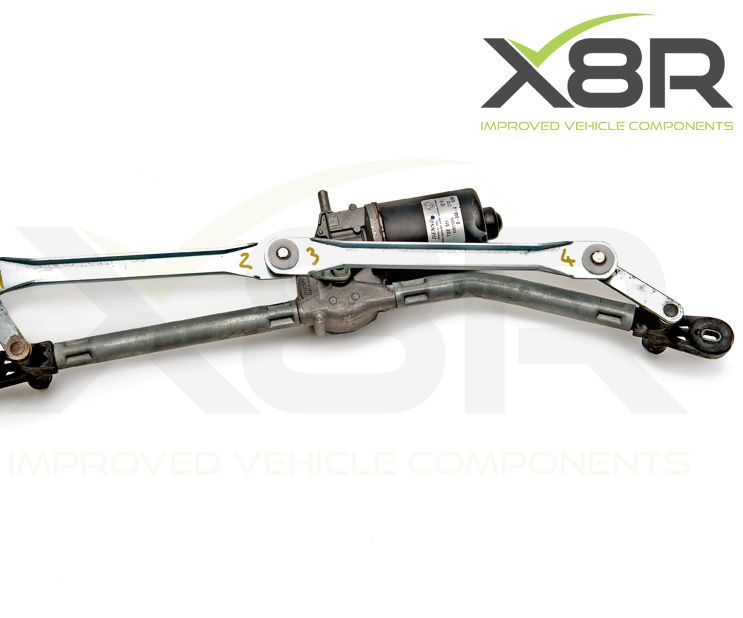 Fiat Punto Upgrade Front Wiper Motor Linkage Repair Replacement Push Rod Rods Set 1999-2006 Instruction Guide Install