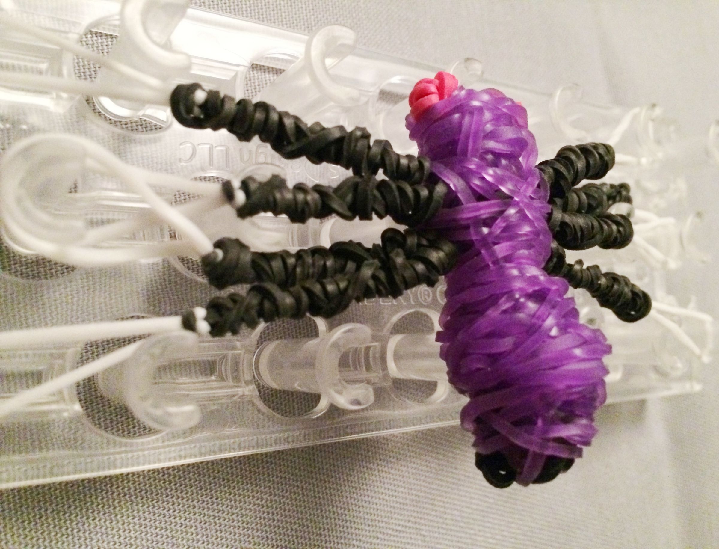 Spider Rubber Band Bracelet No Rainbow Loom Needed 6 Steps (with Pictures) Instructables