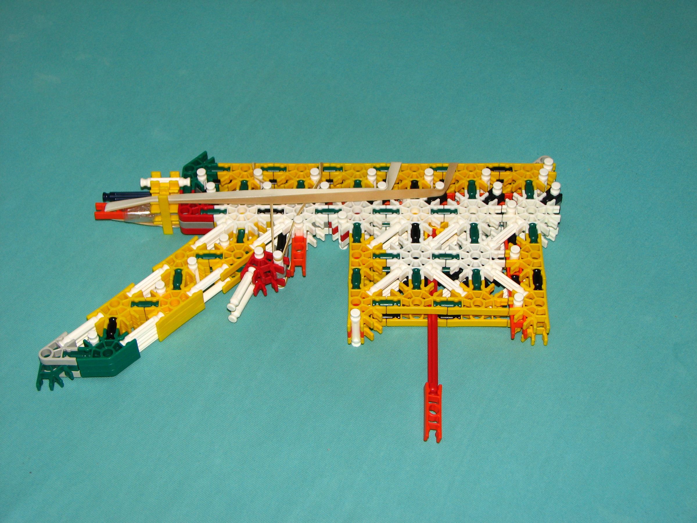 Knex 10 Shot Pistol + Mount