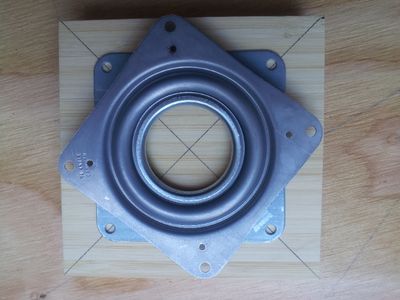 Step 2: Center Bearings on Wood Pieces