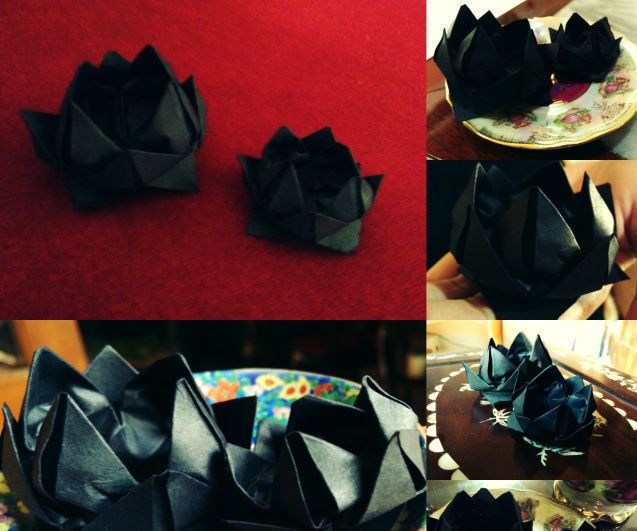 Sherlock Black Lotus Origami.