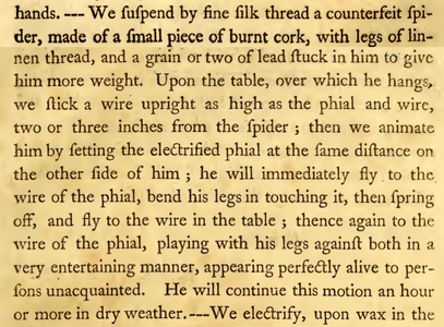 Franklin's Electric Spider