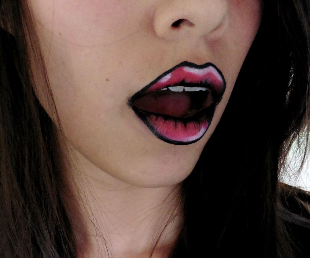 Pop Art Lips