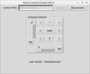 Running the Python Control Application