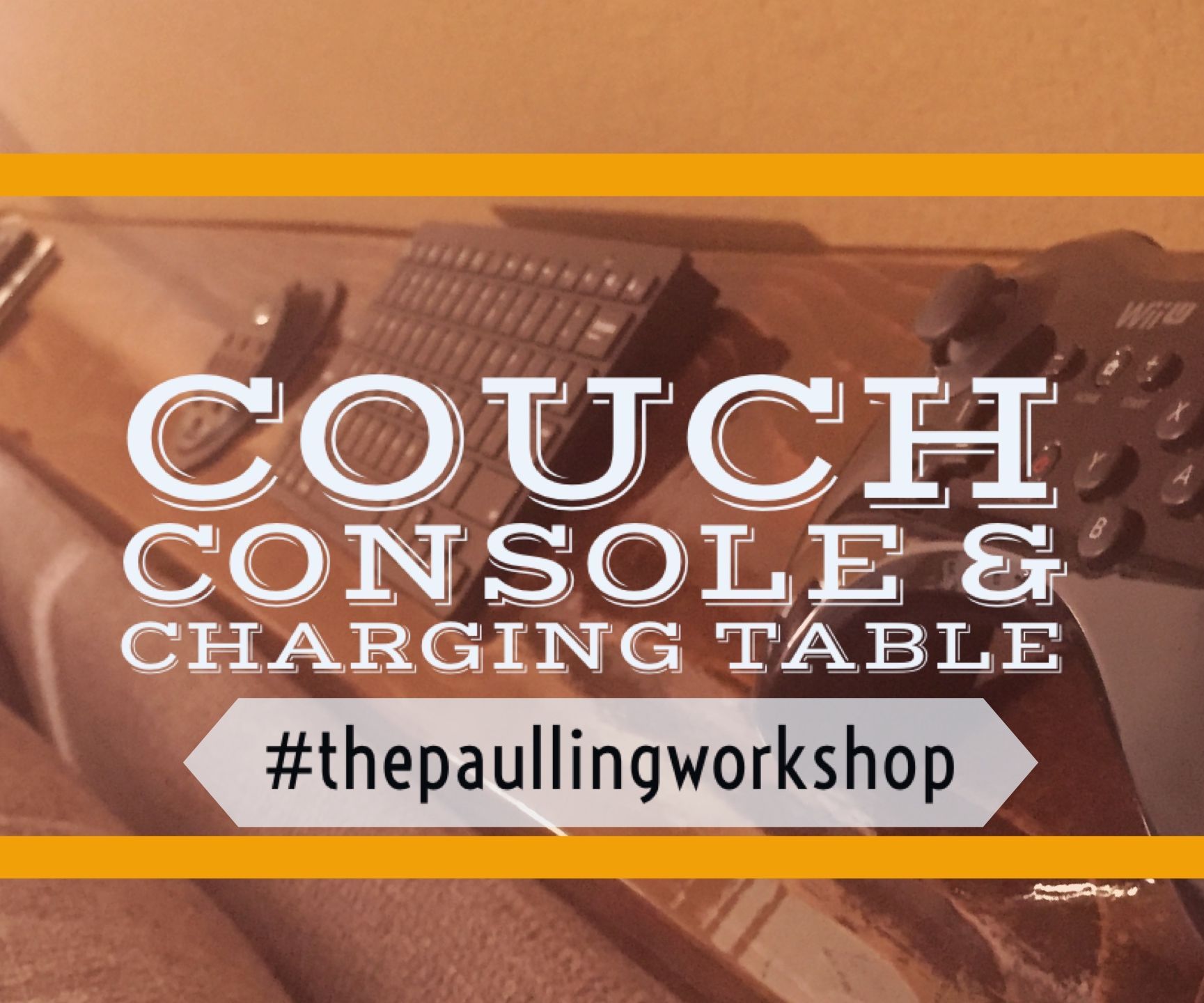 Couch Console & Charging Table