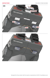 DeLorean BTTF Inspired Papercraft