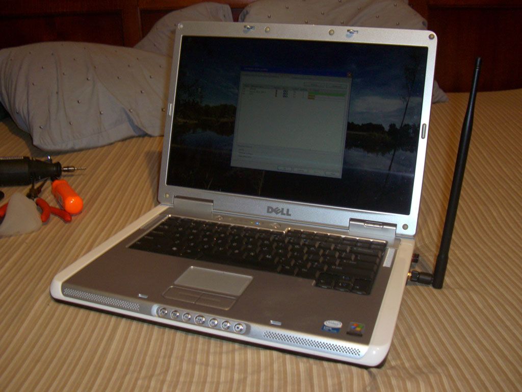 Dell Laptop WI-FI High Gain Antenna Mod, Increase Internal Network Cards Range and Signal !!!