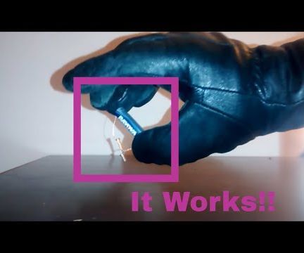 MAKE a $1 ELECTROMAGNET IN 1 MINUTE!