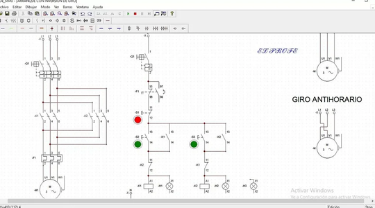 DIRECT STARTING WITH REVERSAL OF ROTATION THREE-PHASE MOTOR : 5 Steps ...
