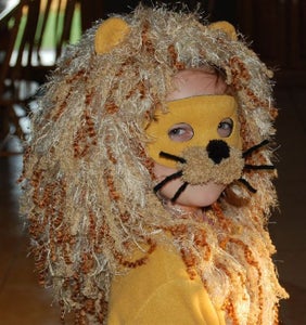 Lion Halloween Costume.