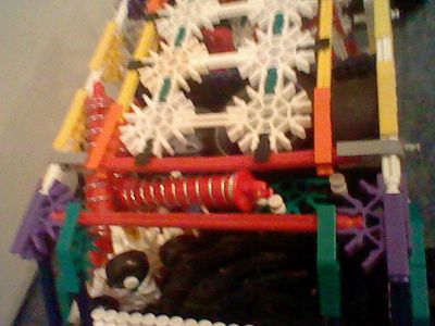 Knex Car With Large Trunk Space.