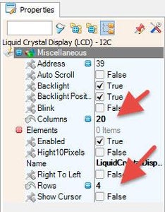 In Visuino Set Components