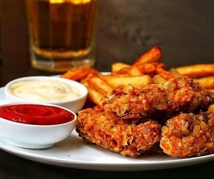 Beer Battered Crispy Chicken Strips 