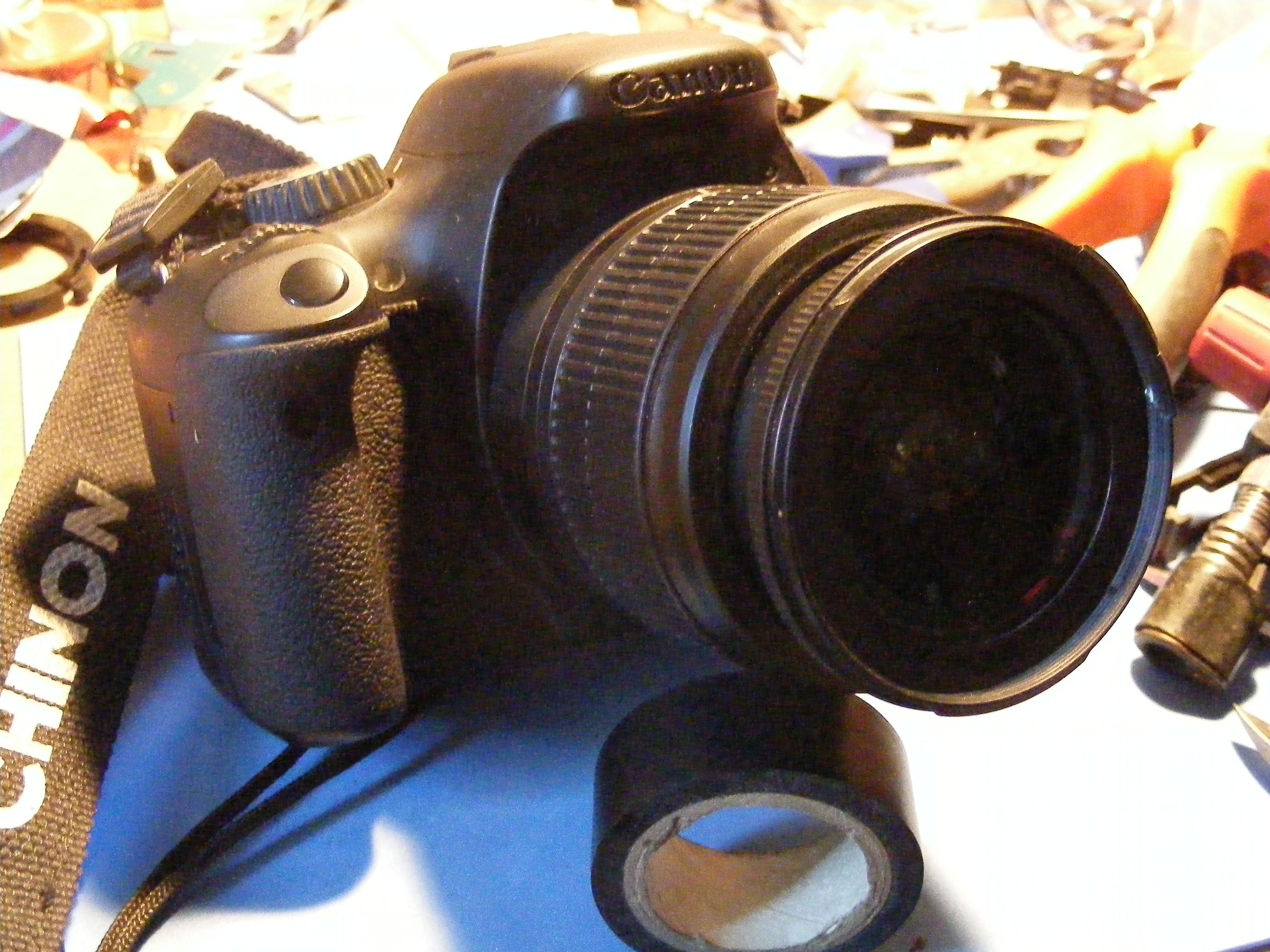 Debadging a Camera, and Some Repairs
