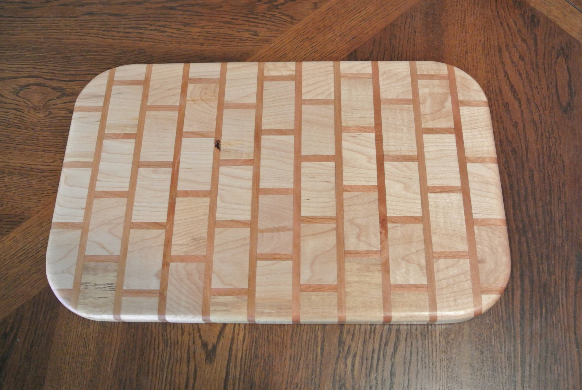 How to Make a Brick Pattern Cutting Board