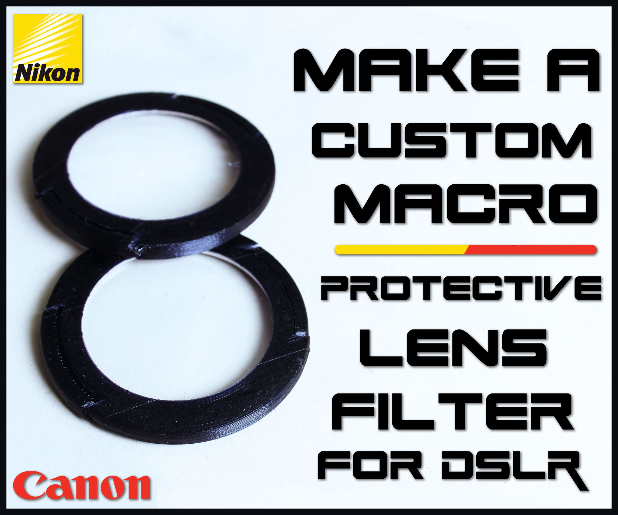 How to Make Macro | Protective Lens Filter for DSLR
