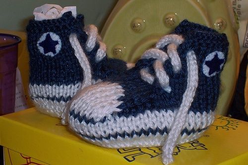 Baby Converse Booties