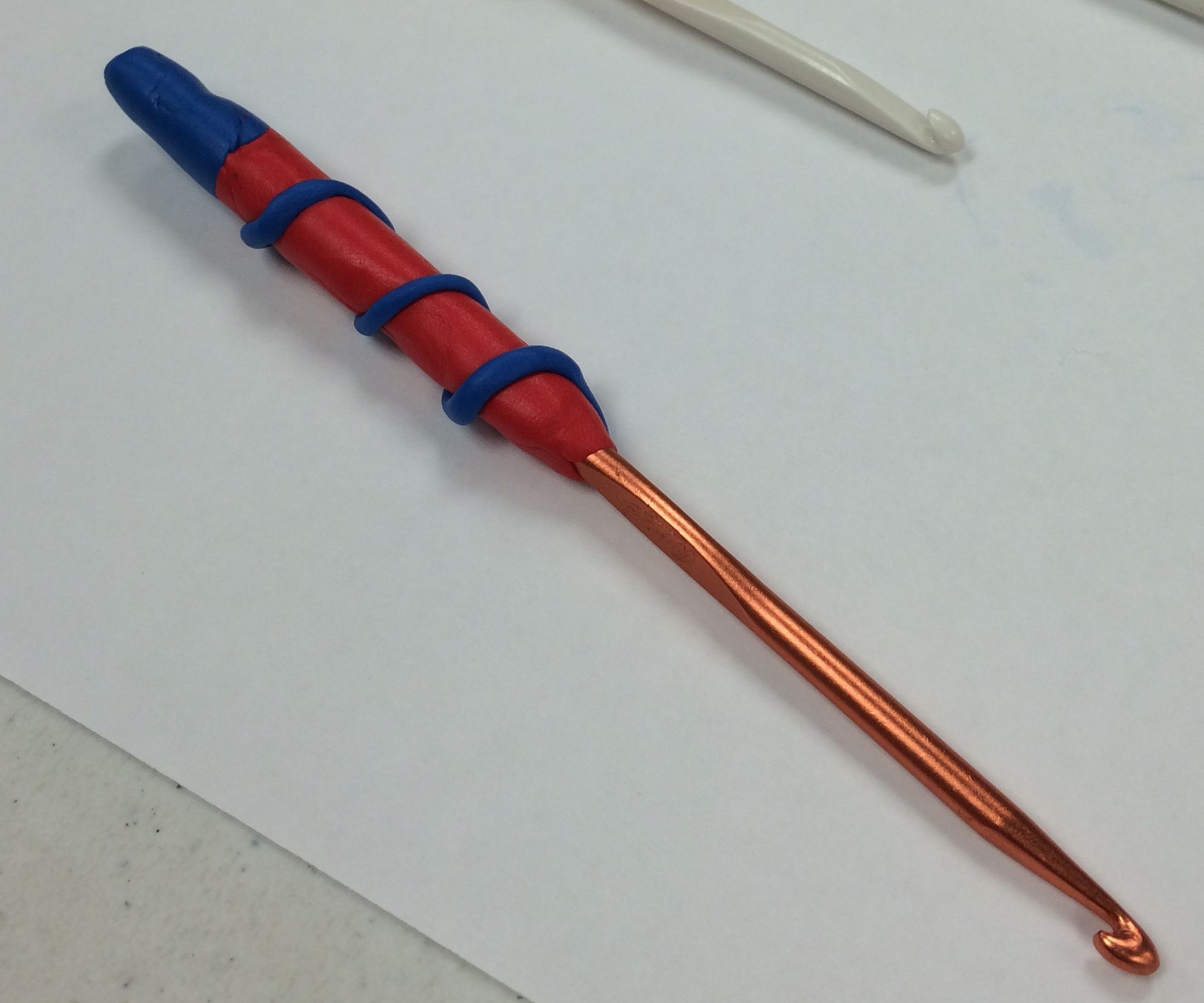 Built-Up Crochet Hook Handles