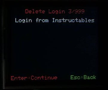 Delete Login From SD Card