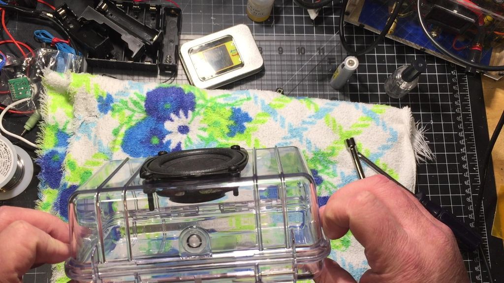 DIY Pelican 1050 Bluetooth Speaker Dayton Audio 14 Steps (with Pictures)